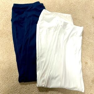 2 pcs OSO casuals capri light weight M/L